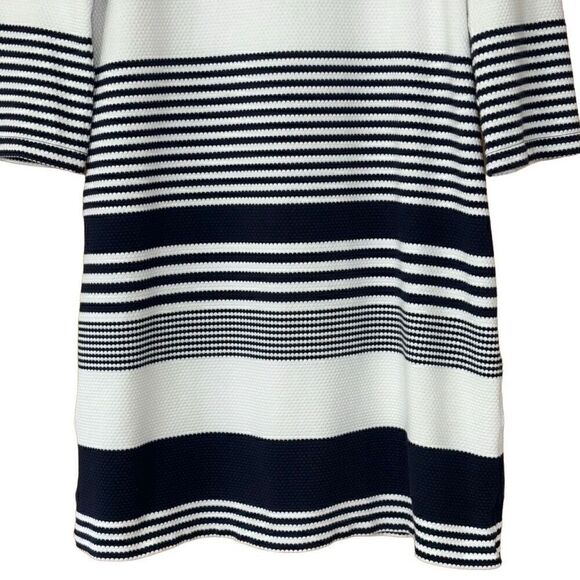 Lilly Pulitzer Striped Twist Back Bay Dress Navy White medium - Picture 9 of 12